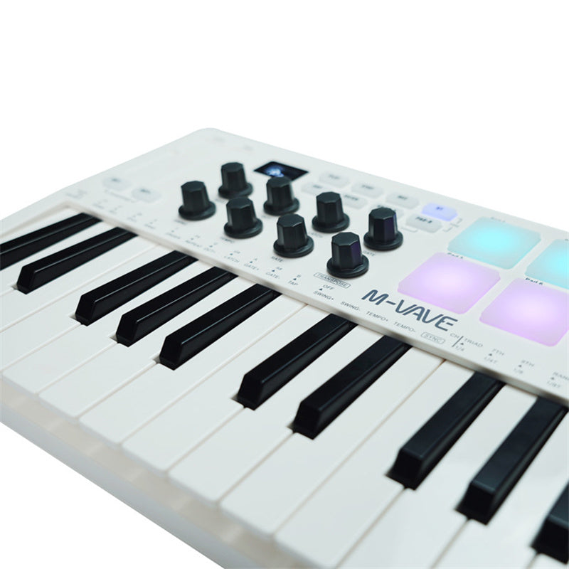 SMK-25 MIDI Arranger Keyboard RGB Pad Keyboard