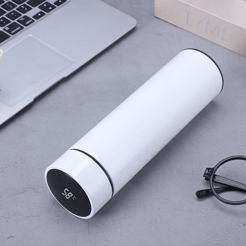 Smart Temperature Measurement Insulated Cup 304 Stainless Steel Water Cup Portable Home Cup Gift Cup Wholesale Engraving