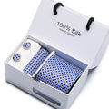 Men's Tie Spot Gift Box 5 Pcs Suit Group Tie Business Formal Wedding Tie