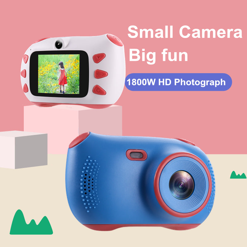 New Cute Fashion Children Digital Camera Can Take Pictures Can HD Video Mini SLR Interest Training Toy Gift