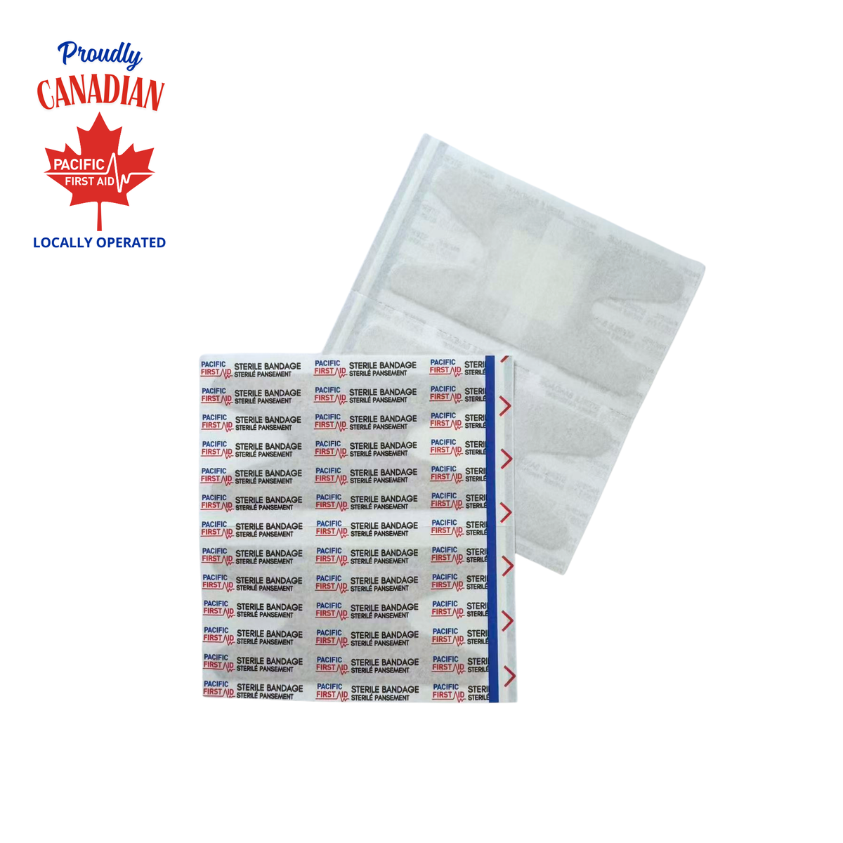 Fabric Knuckle Bandage 1.5" x 3", 100 count