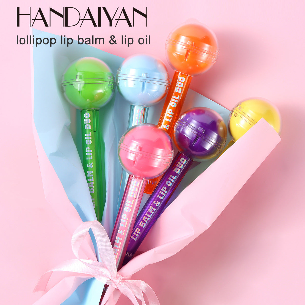Dual-Use Lollipop Lip Balm