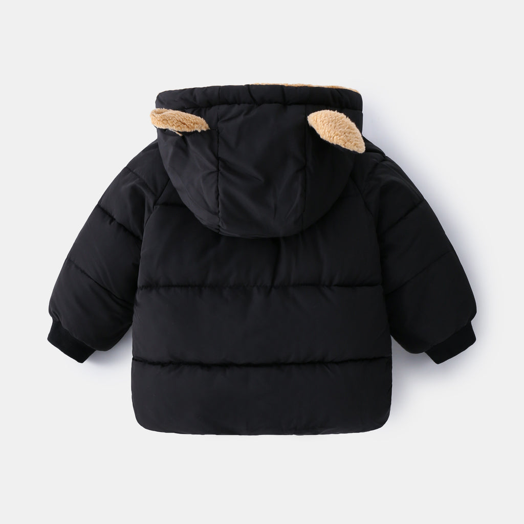Thickened Cotton Coat for Kids Winter Boys Girls Cotton Jacket Children Outerwear Clothing