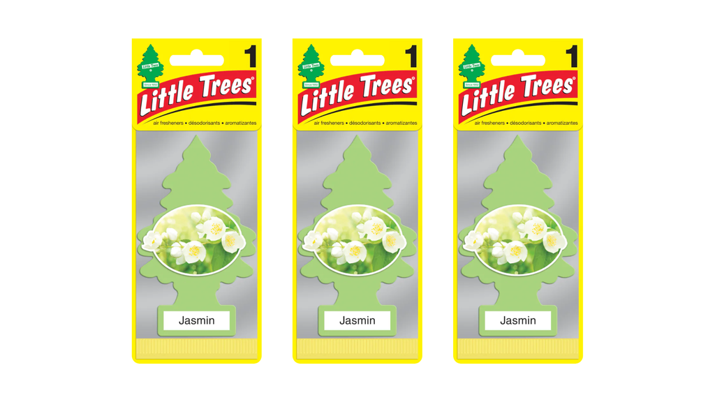 Little Trees Car Air Freshener Jasmin (Bundle of 3)
