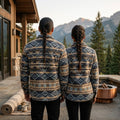 Blue and Cream Grand Canyon Jacket (Unisex)