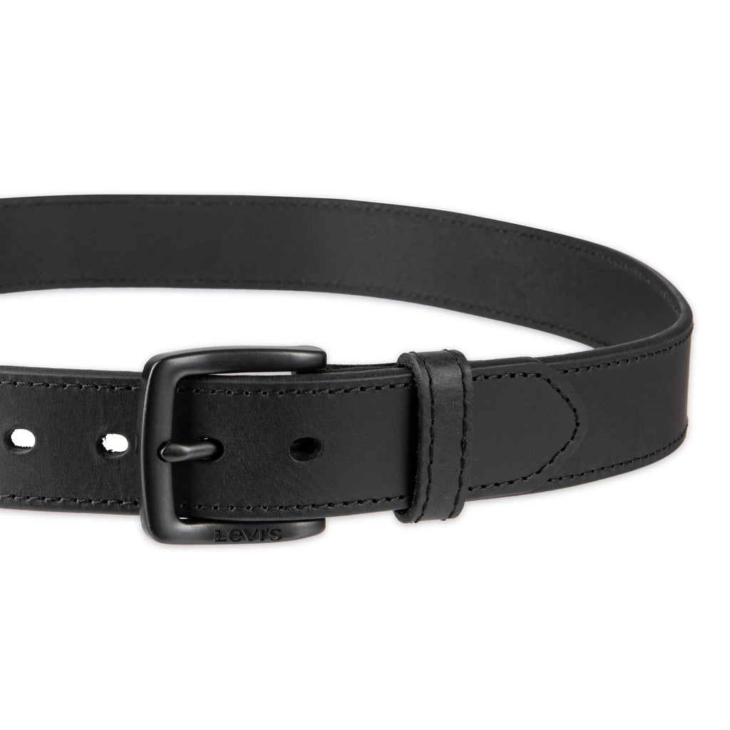 Levi's Casual Belt-Dress for Men Jeans with Thick Strap and Buckle, Matte black, Extra-Large (42-44) 🍁 All In One Marketplace Canada