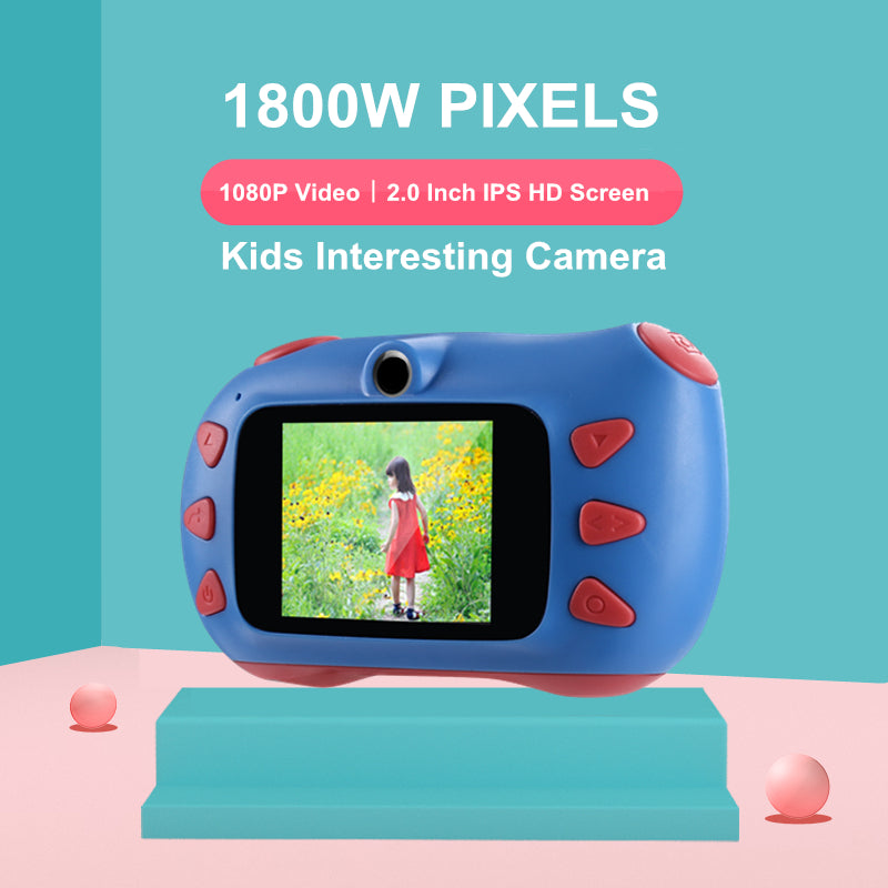 New Cute Fashion Children Digital Camera Can Take Pictures Can HD Video Mini SLR Interest Training Toy Gift