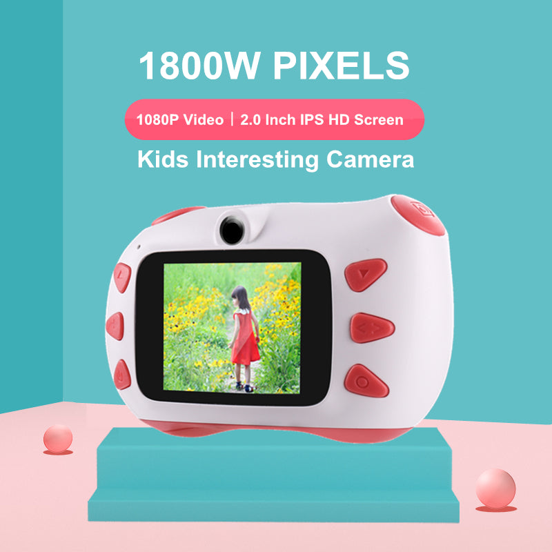 New Cute Fashion Children Digital Camera Can Take Pictures Can HD Video Mini SLR Interest Training Toy Gift