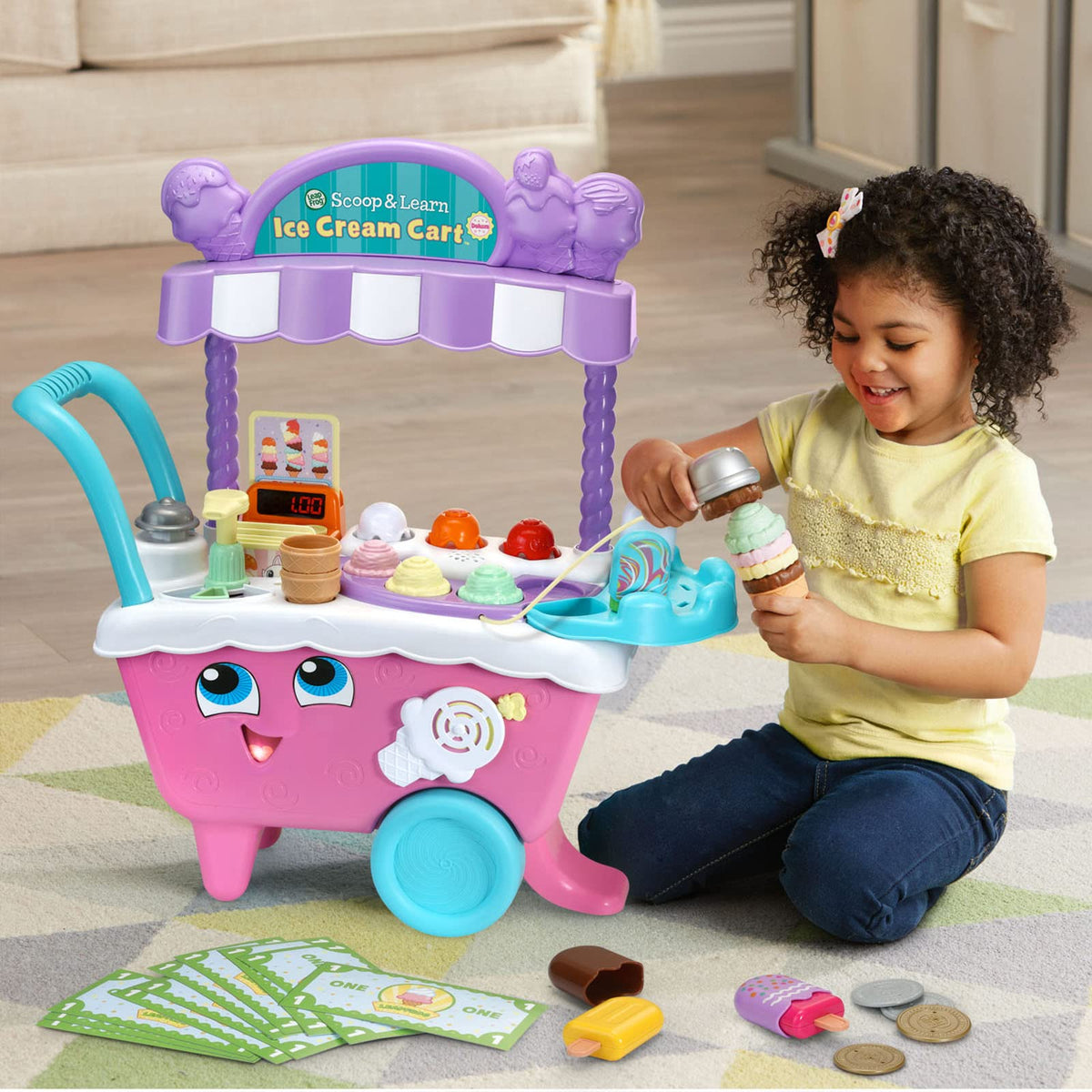 LeapFrog Scoop & Learn Ice Cream Cart - French Version