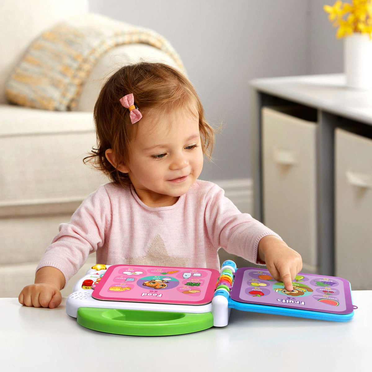LeapFrog 100 Words About Places I Go Book (Bilingual English-French)