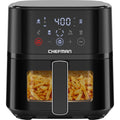Chefman Air Fryer – 4 QT Compact Airfryer for Quick & Easy Meals, Features Hi-Fry Technology for Extra Crisp, Easy-View Window, Touch Controls with 4 Presets, Nonstick & Dishwasher Safe Basket - Black 🍁 All In One Marketplace Canada