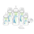 Dr. Brown’s Natural Flow Anti-Colic Options+ Wide-Neck Baby Bottles, Newborn Gift Set, Blue 🍁 All In One Marketplace Canada