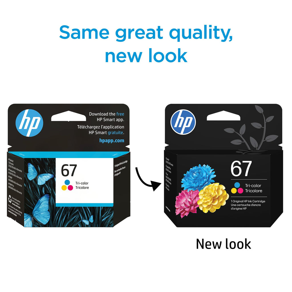 Original HP 67XL Black High-Yield Ink Cartridge | Works with HP DeskJet 1255, 2700, 4100 Series, HP Envy 6000, 6400 Series | Eligible for Instant Ink | 3YM57AN