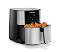 Chefman TurboFry® Touch Air Fryer, XL 8-Qt (7.5L) Family Size, One-Touch Digital Control Presets, French Fries, Chicken, Meat, Fish, Nonstick Dishwasher-Safe Parts, Automatic Shutoff, Stainless Steel 🍁 All In One Marketplace Canada