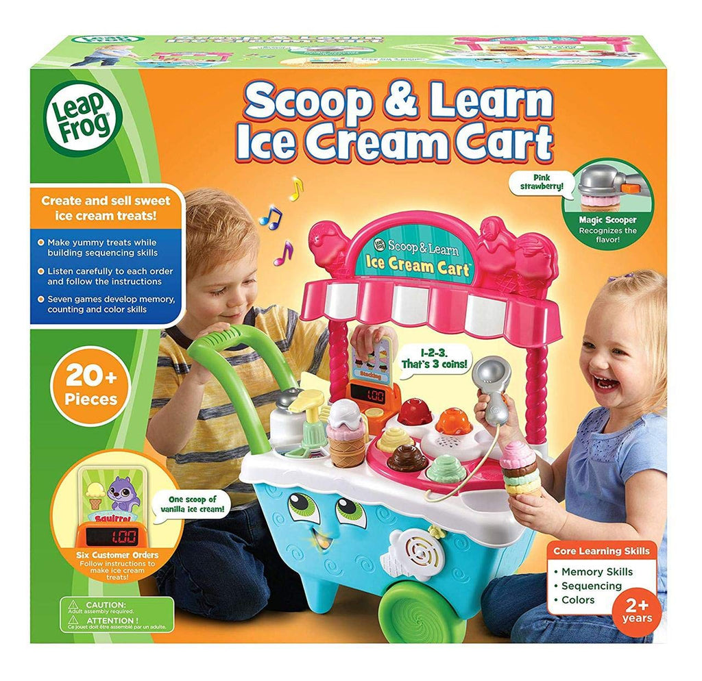 LeapFrog Scoop & Learn Ice Cream Cart - French Version