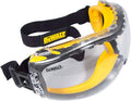 DEWALT DPG82-11 Concealer Safety Goggles – Anti-Fog, Dual Mold, Clear Lens