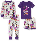 Amazon Essentials Disney | Marvel | Star Wars Girls' Pajama Set, Minnie/Halloween, 10 Years