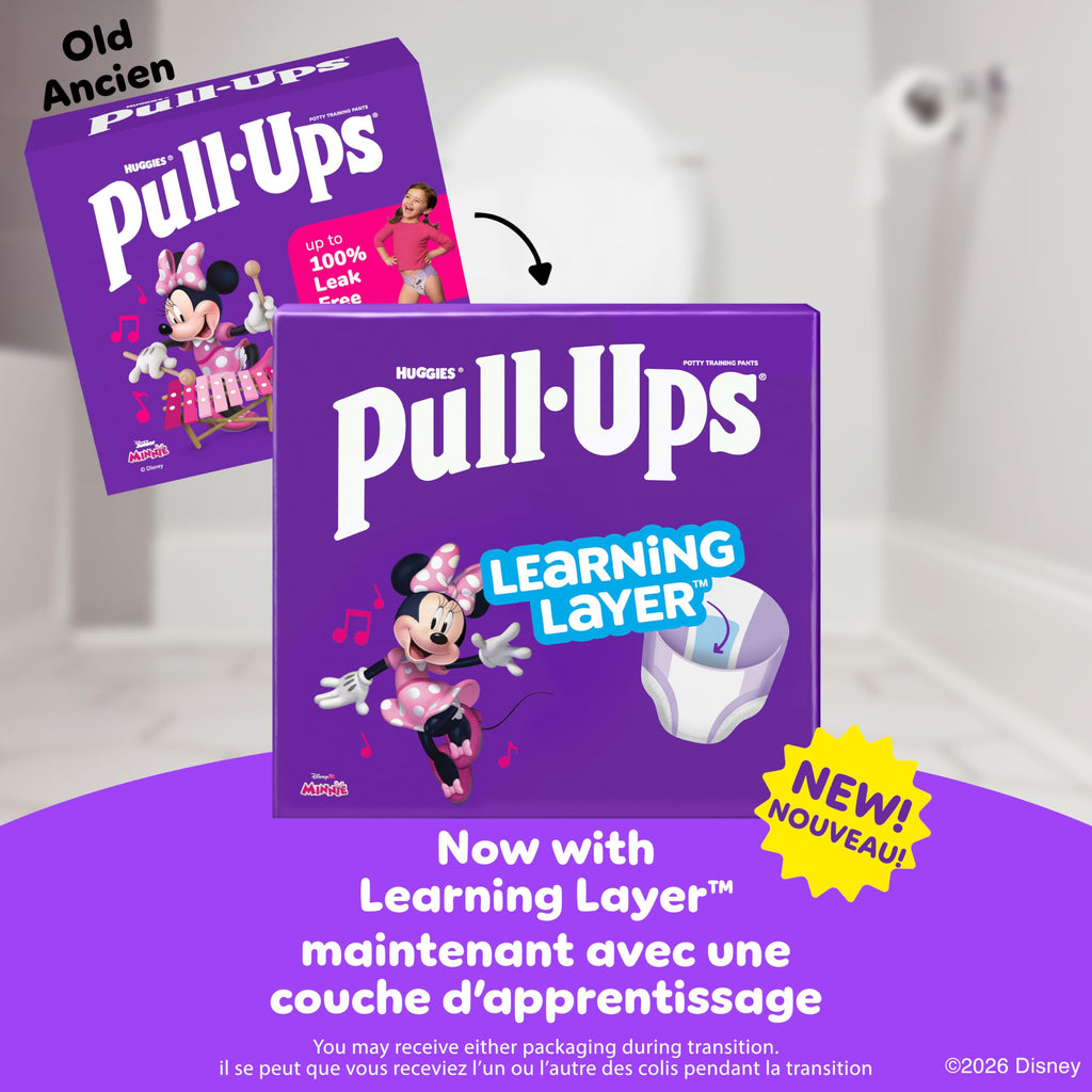 Pull-Ups Girls Potty Training Underwear, Easy Open Training Pants 2T-3T, Pull-Ups Learning Designs for Toddlers, 74ct, Giga Pack 🍁 All In One Marketplace Canada
