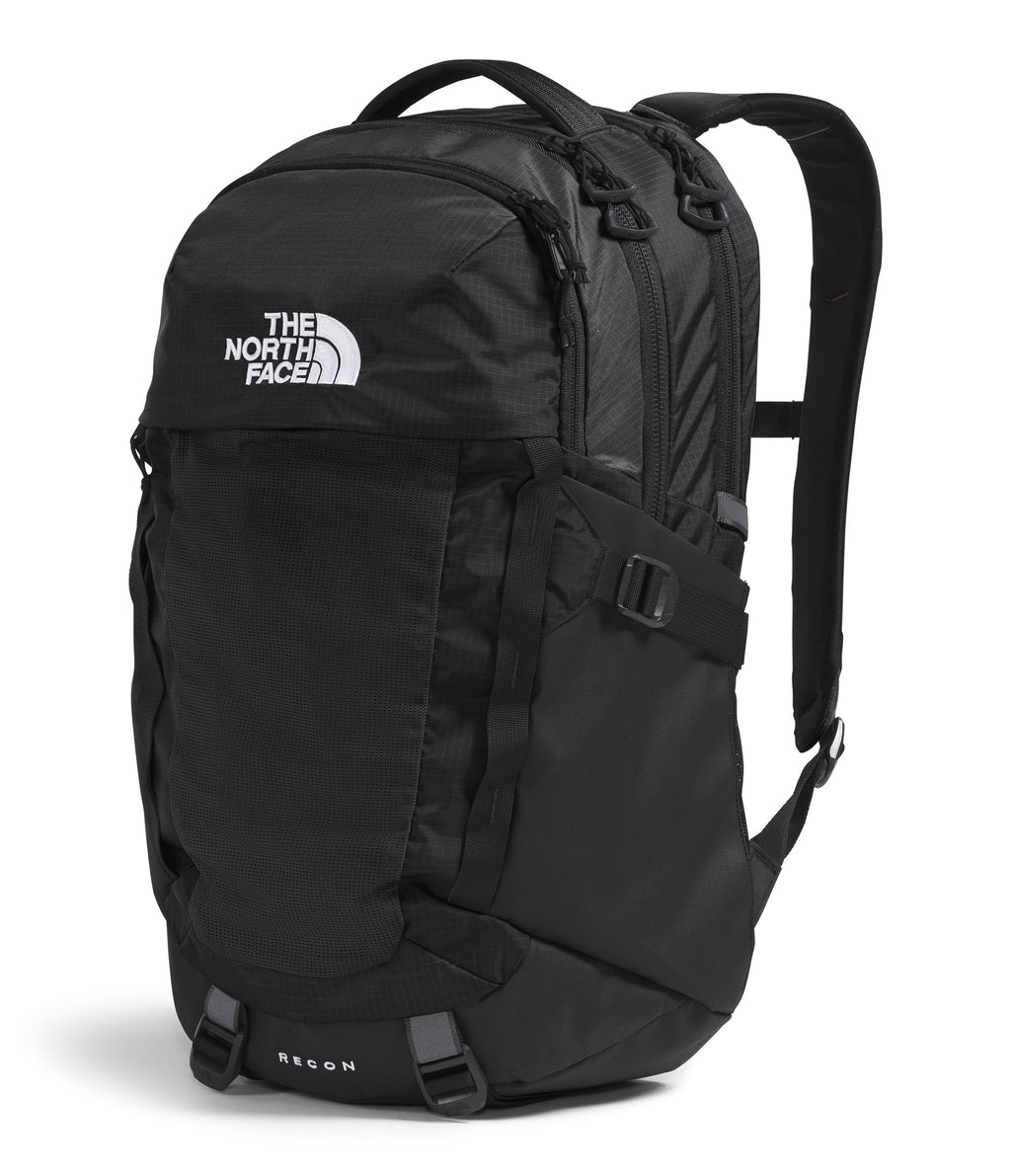 THE NORTH FACE Recon Everyday Laptop Backpack | Water Repellent Finish, 16" Laptop Sleeve, 2 Water Bottle Pockets, TNF Black/TNF Black-NPF, One Size 🍁 All In One Marketplace Canada