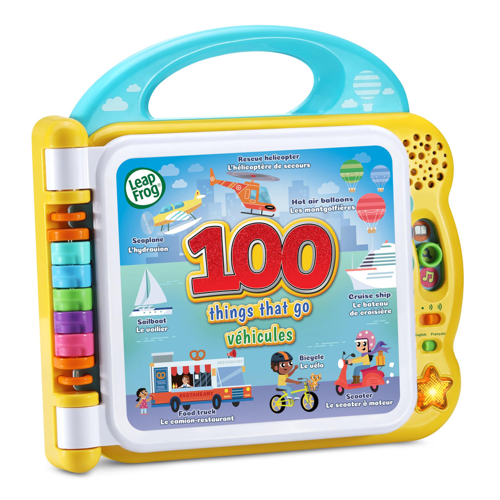 LeapFrog 100 Words About Places I Go Book (Bilingual English-French)