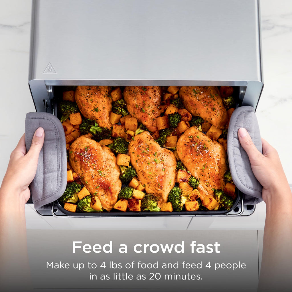 Ninja Flip Toaster Oven & Air Fryer, 8-in-1 Functionality, Flip Up & Away Capability for Storage Space SP151C (Canadian Edition) 🍁 All In One Marketplace Canada