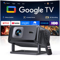 Smart Projector 4K【Google TV 14.0 & Dolby】Short Throw Mini Projectors with Auto Focus & Keystone|Compatible with Netflix|HDR10,Portable Outdoor Projecteur with WiFi & Bluetooth for Movie/Home/Bedroom 🍁 All In One Marketplace Canada