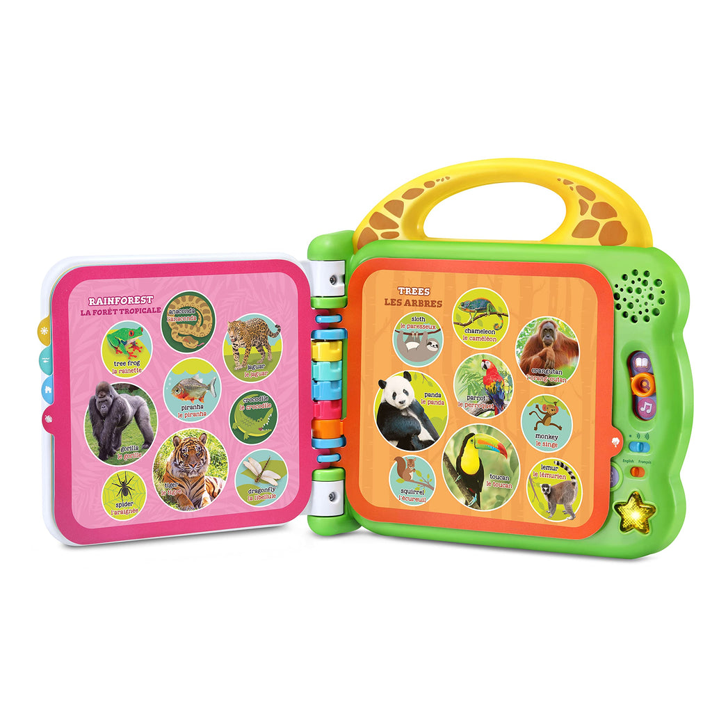 LeapFrog 100 Words About Places I Go Book (Bilingual English-French)