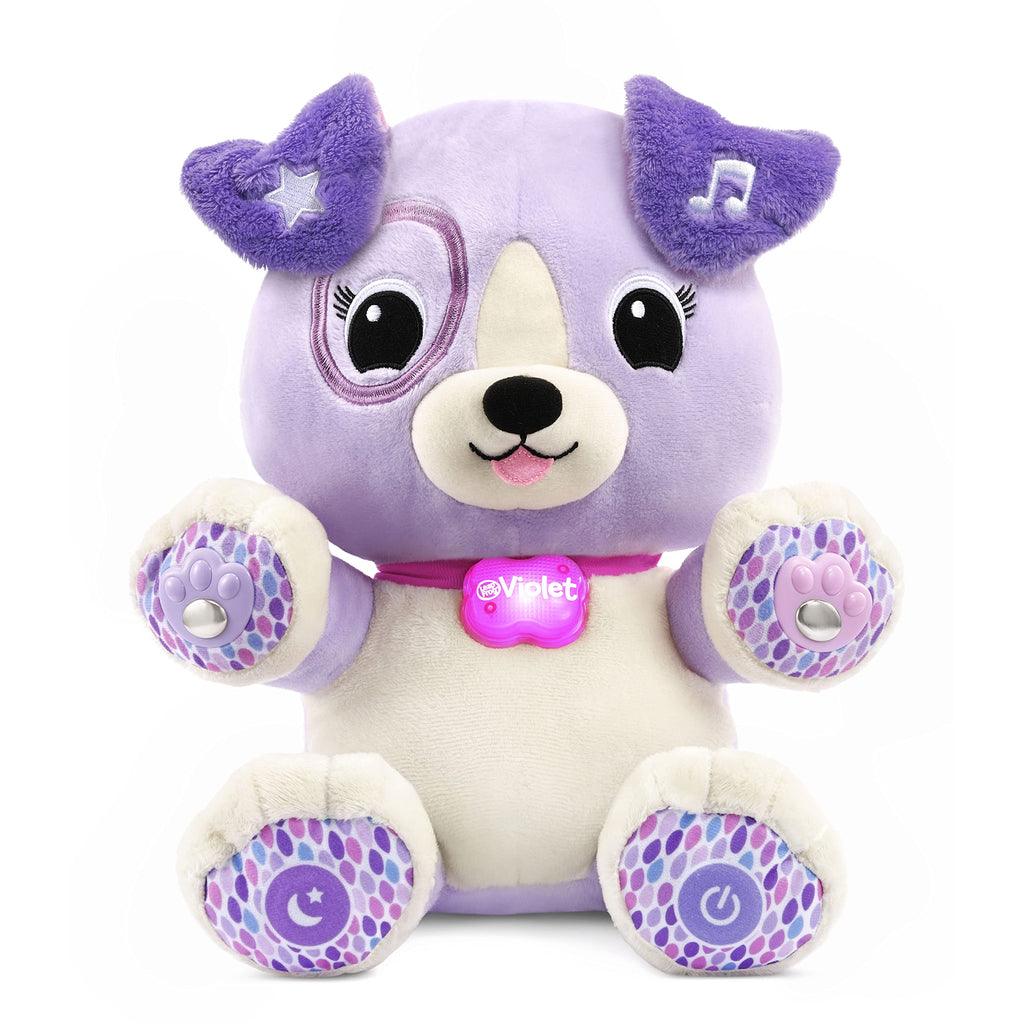 LeapFrog My Pal Violet Smarty Paws, Infant Plush Toy with Personalization, Music and lullabies, Learning Content for Baby to Toddler, English Version 🍁 All In One Marketplace Canada