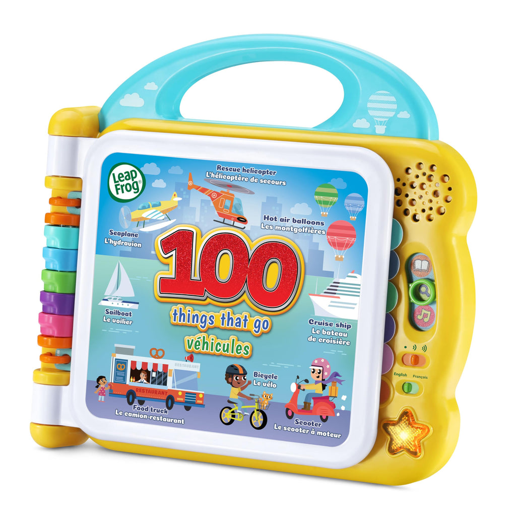 LeapFrog 100 Words About Places I Go Book (Bilingual English-French)