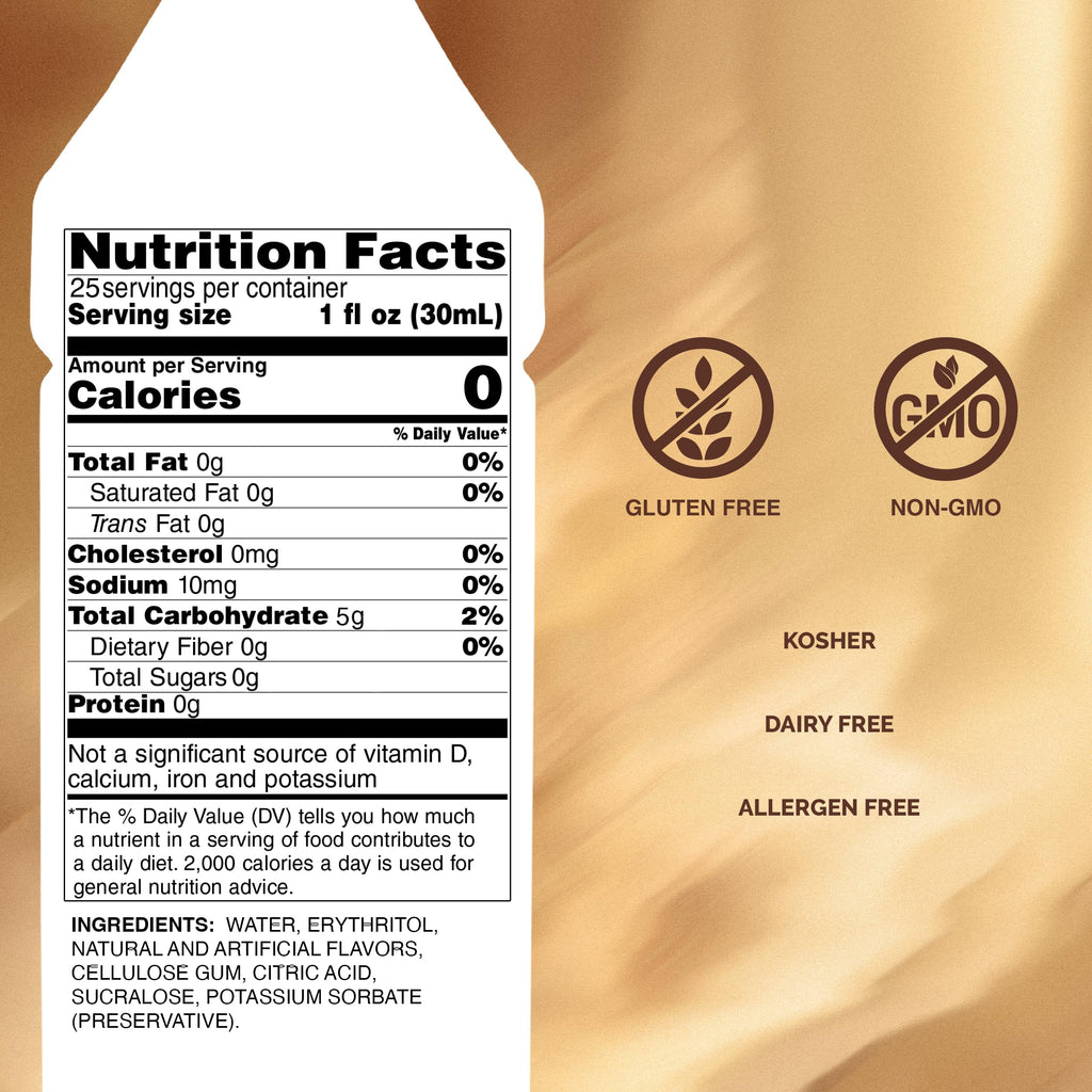 Monin - Sugar Free Vanilla Syrup | Premium Calorie-Free Syrup | Pure & Rare Madagascar Vanilla for Coffee, Lattes & More (BPA-Free Plastic Bottle, 33.8 fl oz) 🍁 All In One Marketplace Canada