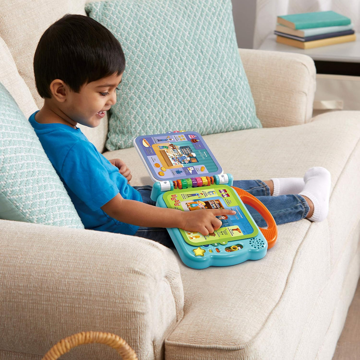 LeapFrog 100 Words About Places I Go Book (Bilingual English-French)
