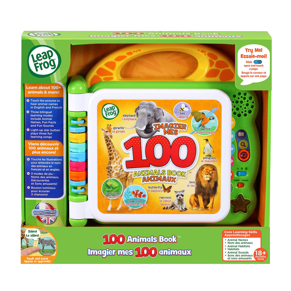 LeapFrog 100 Words About Places I Go Book (Bilingual English-French)