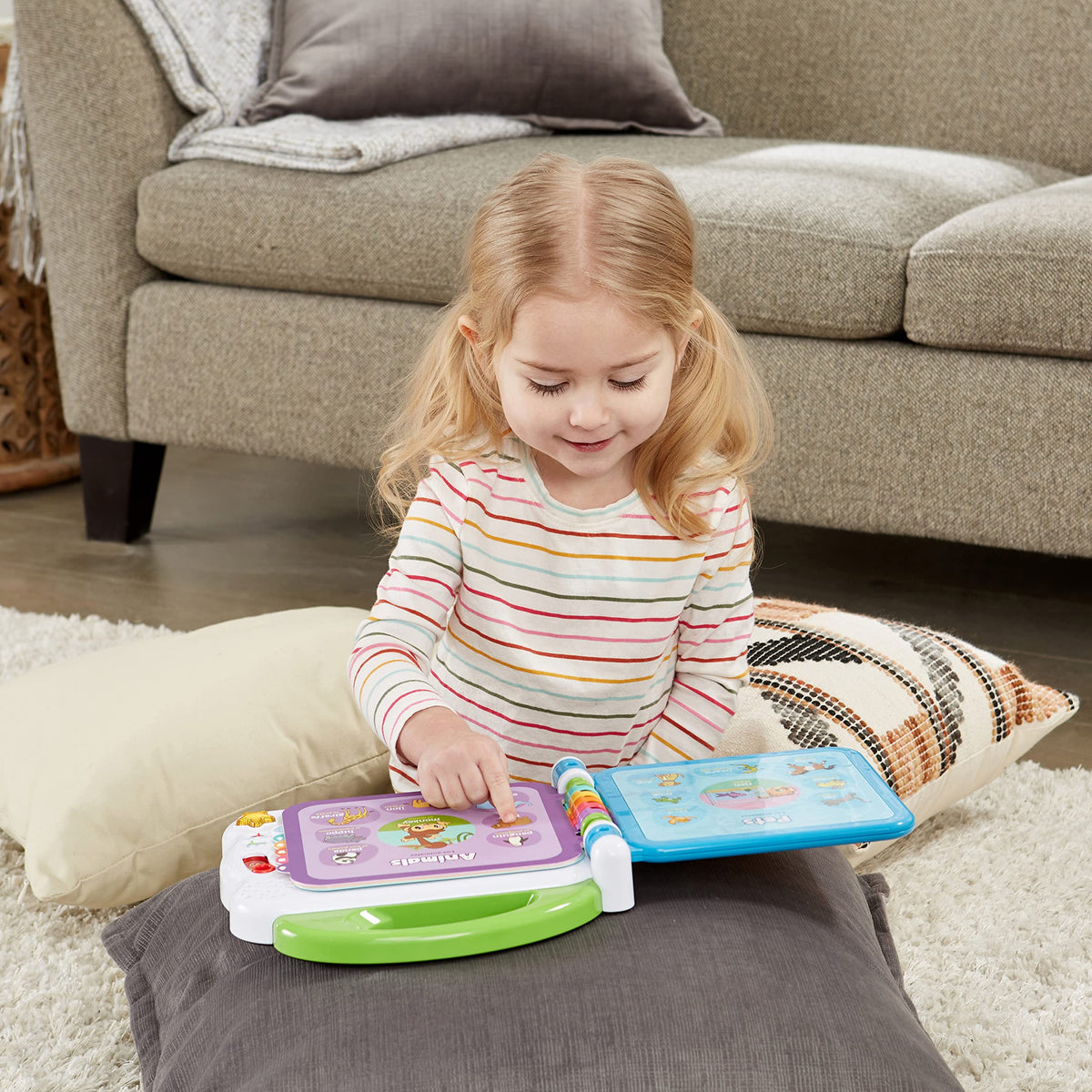 LeapFrog 100 Words About Places I Go Book (Bilingual English-French)