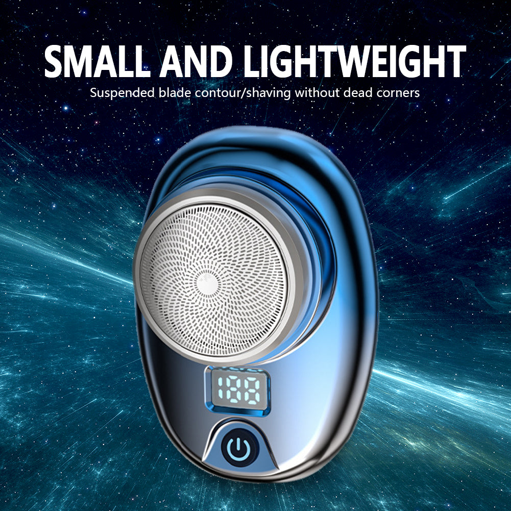 Mini portable rechargeable shaver powerful travel small steel cannon shaver car electric shaver