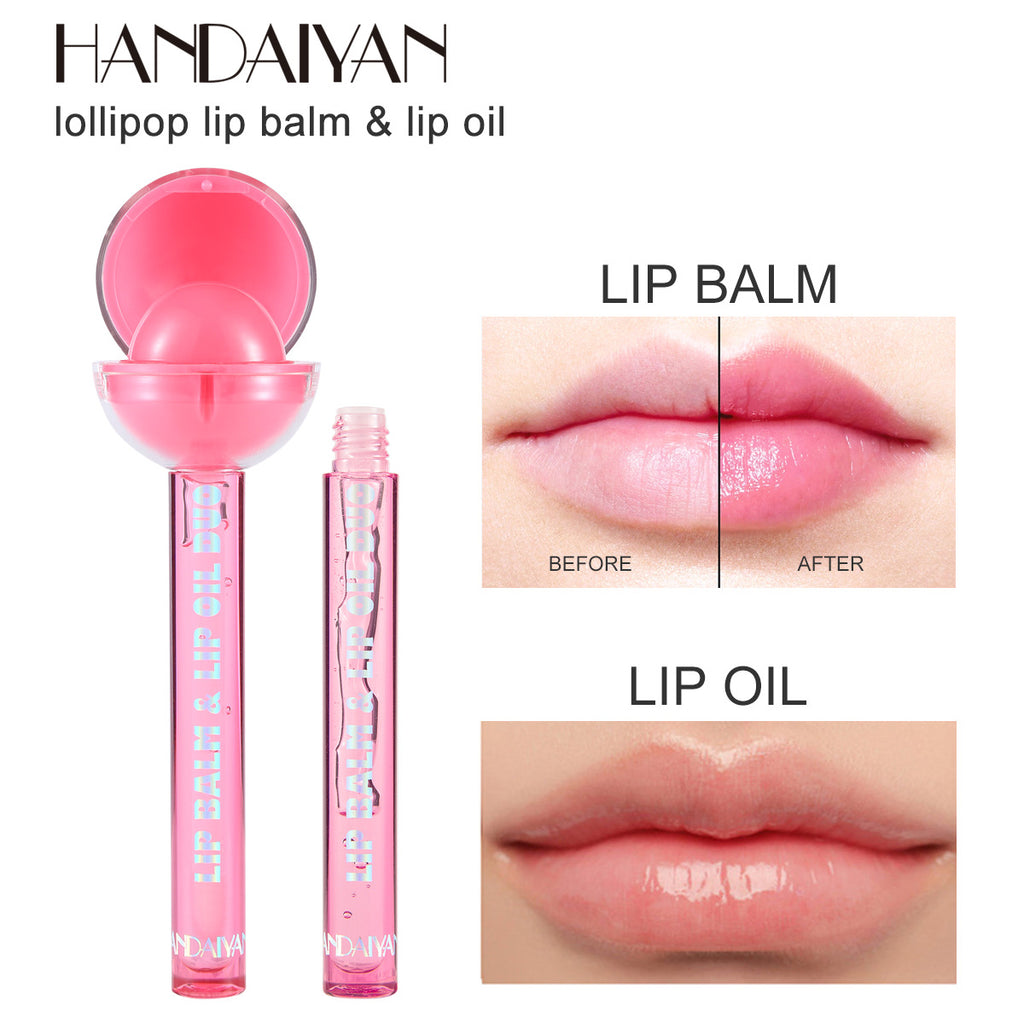 Dual-Use Lollipop Lip Balm