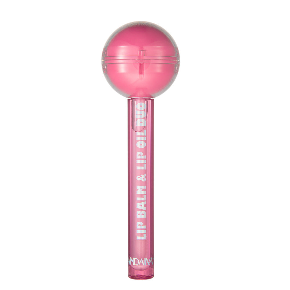 Dual-Use Lollipop Lip Balm