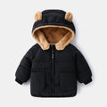 Thickened Cotton Coat for Kids Winter Boys Girls Cotton Jacket Children Outerwear Clothing
