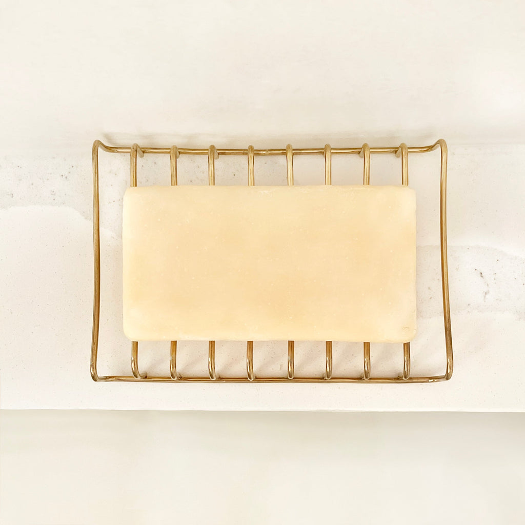Gold Metal Soap Tray