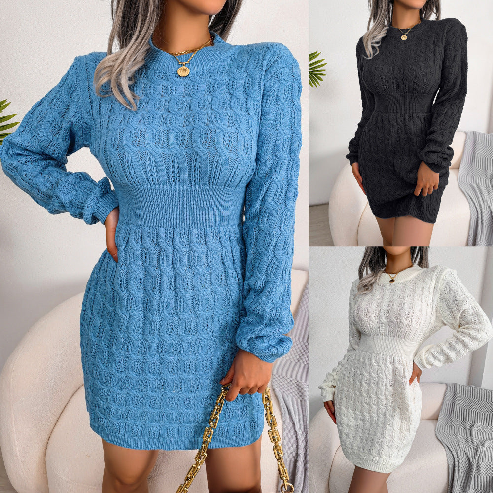 Fried Dough Twists Waist Pack Hip Dress Skirt