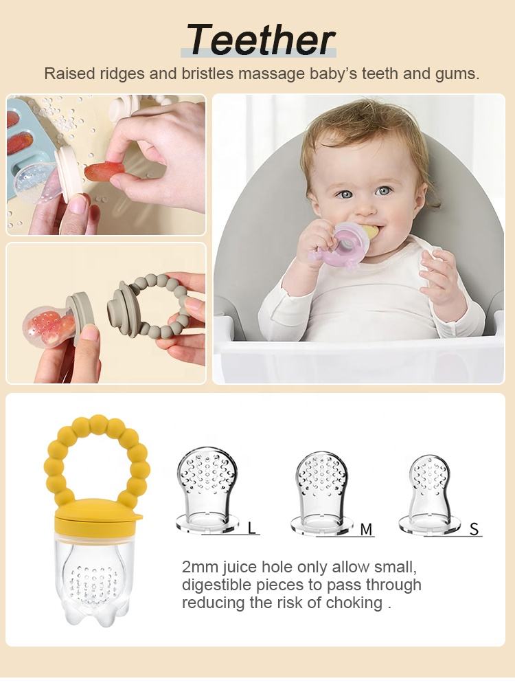 Silicone Teething Feeder | Wild Baby