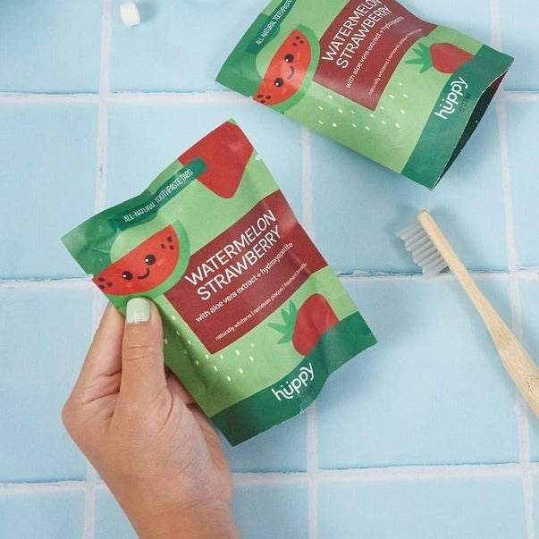 Natural Toothpaste Tablets Refill- Watermelon Strawberry