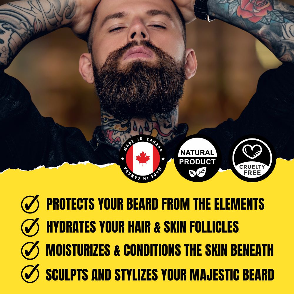 The Professor Beard Balm (56g) – Cedarwood, Vanilla & Sweet Cigar | Strong Hold & Styling Balm | Dr. Chris Schneider Collaboration