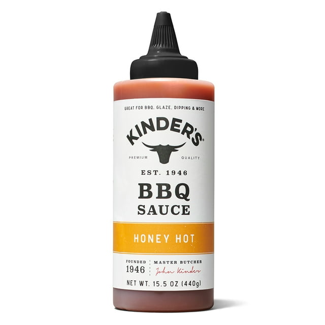 Kinder's Barbecue Sauce, Honey Hot, 440g