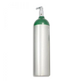Medical Oxygen Tank – Aluminum D Cylinder, 15.0 Cu. Ft. / 425L with Toggle Valve
