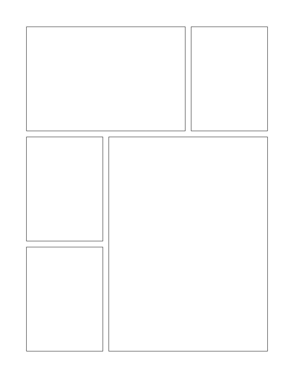 Blank Comic Book for Kids: Super Hero Notebook