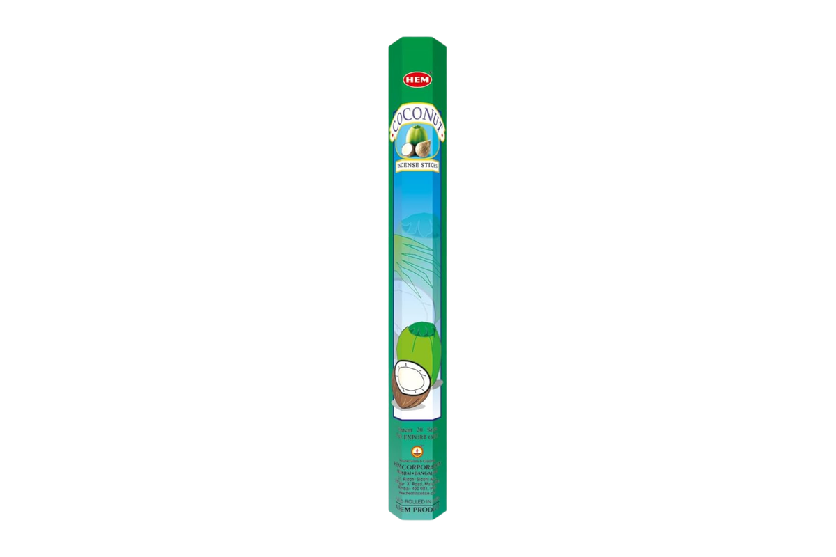Hem Coconut Hexa Incense Sticks
