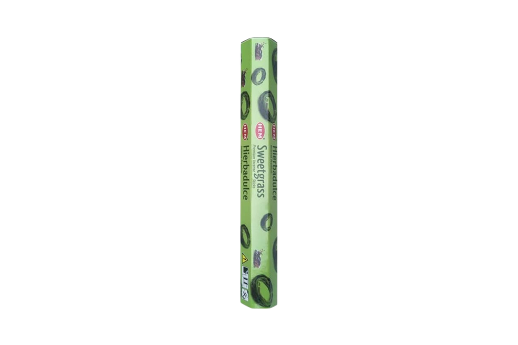 Hem Sweetgrass Hexa Incense Sticks