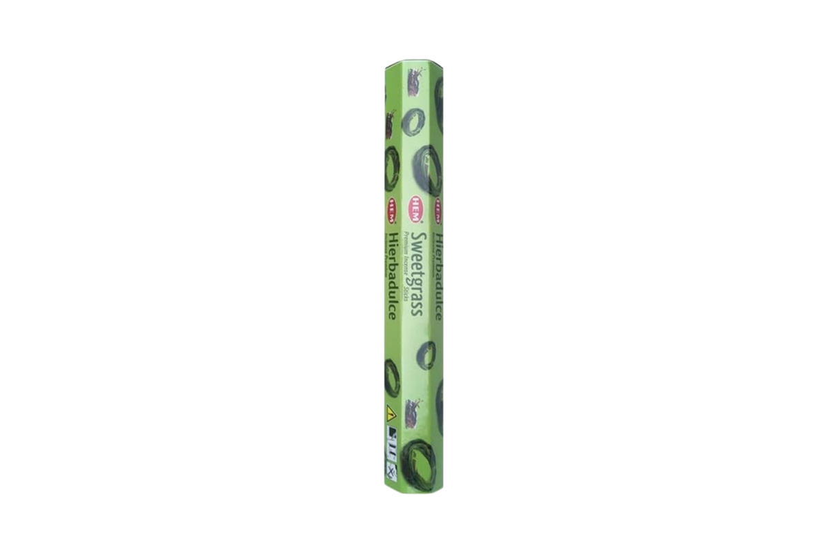 Hem Sweetgrass Hexa Incense Sticks