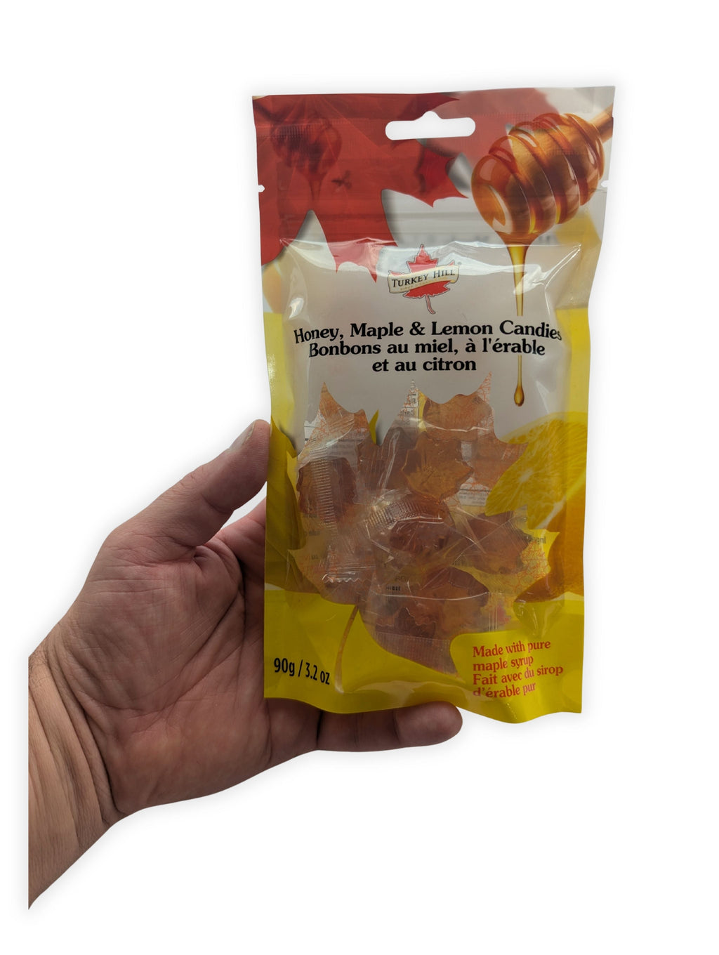 Honey, Maple, and Lemon Candies - Individually Wrapped, 90 g
