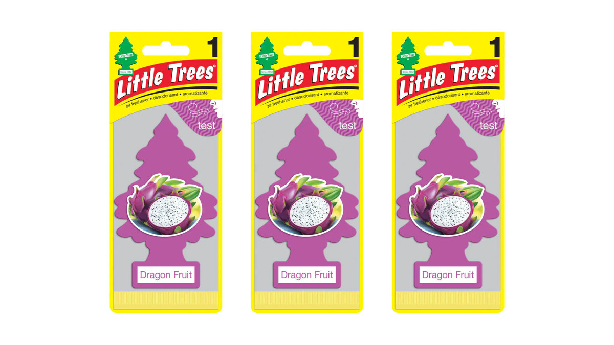 Little Trees Car Air Freshener Dragon Fruit (Bundle of 3)